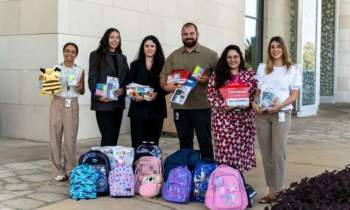City of Dreams Mediterranean Supports Children with Essential School Supplies
